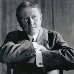 William Sydney Porter, or O. Henry sits for a portrait.