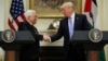 Ganawar Trump Da Shugaban Falasdinawa Mahmoud Abbas
