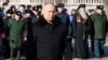 Imagen de archivo del presidente ruso, Vladimir Putin, durante una ceremonia en el Día del Defensor de la Patria en Moscú.