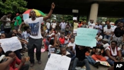 Marcha pelas raparigas raptadas pelo Boko Haram 