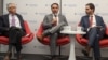 El embajador Carlos Trujillo (centro), representante de Estados Unidos ante la OEA, participó en un conversatorio sobre la crisis boliviana en Washington DC.