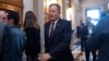 U.S. Senator Steve Daines, a Republican from Montana, seen in this April 23, 2024, photo, has blocked President Joe Biden's pick of Confederated Salish and Kootenai tribal attorney Danna Jackson to serve as a federal district court judge in Montana.