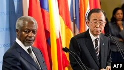 El enviado de la ONU y la Liga Árabe, Kofi Annan, se reunirá este viernes con Hillary Clinton en Washington.