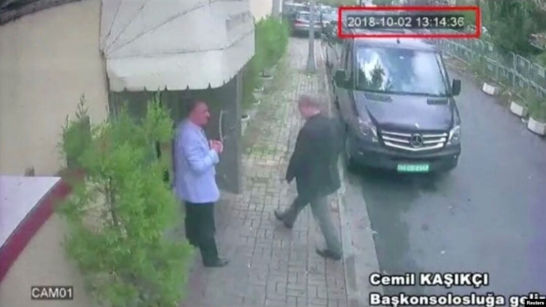Snimak ulaska Džamala Kašogija u saudijski konzulat u Istanbulu