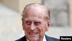 El príncipe Felipe de Gran Bretaña, duque de Edimburgo y esposo de la reina Isabel II, de 99 años, en una foto tomada el 22 de julio de 2020.