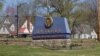 Sign at the entrance of Haskell Indian Nations University, a public tribal land-grant university in Lawrence, Kansas, founded in 1884.