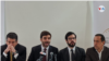 Venezuelan deputies in exile, Rafael Guzmán, Juan Andrés Mejía, Miguel Pizarro and José Guerra.