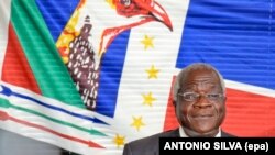 Afonso Dhlakama, líder da Renamo, principal partido da oposição em Moçambique