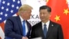 Rais wa Marekani Donald Trump (kushoto) na Rais wa China Xi Jinping.