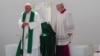 El papa Francisco celebra misa en Trieste, Italia, el 7 de junio de 2024.