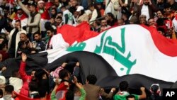 طرفداران تیم ملی‌ فوتبال عراق