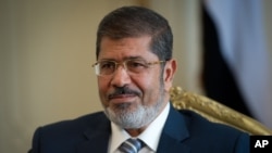 Egyptian President Mohamed Morsi, Oct. 7, 2012.