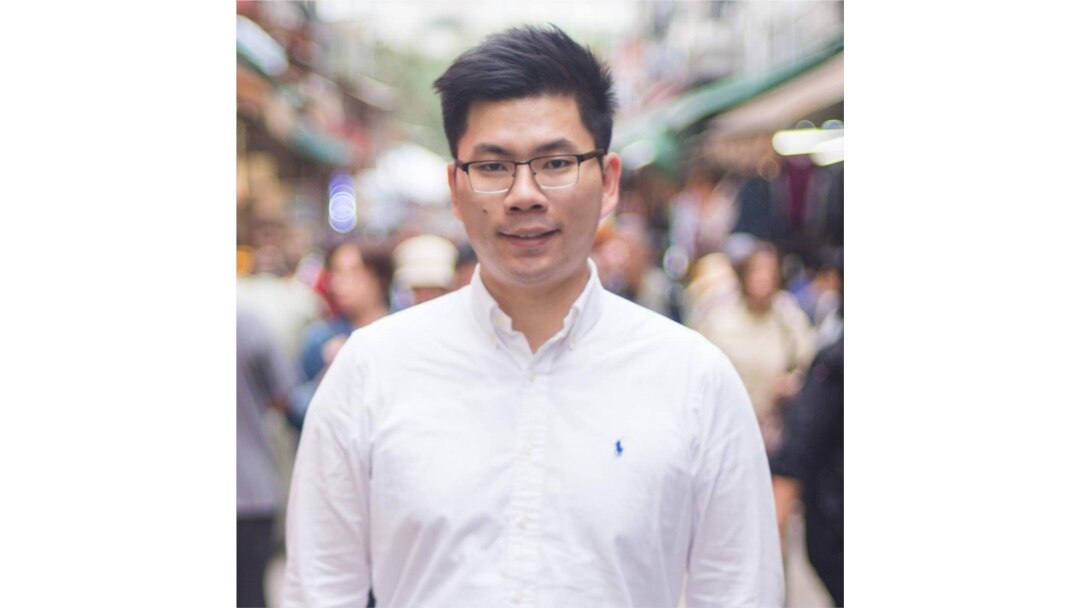 香港大學學生會前會長郭永健。(郭永健臉書圖片)