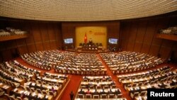 Một phiên họp của Quốc hội Việt Nam.