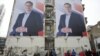 Predizborni bilbordi sa likom Aleksandra Vučića (REUTERS/Marko Djurica)