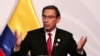 Presidente de Perú amenaza con cerrar el Congreso
