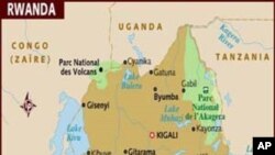 Map of Rwanda