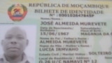 José Almeida Murevete, deputado provincial da Renamo assassinado em Nampula