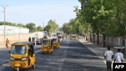 Une rue de Diffa, dans le sud-est du Niger près de la frontière nigériane, le 23 décembre 2020.