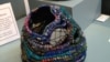 Coiled baskets by Jackie Abrams. (Julie Taboh/VOA)