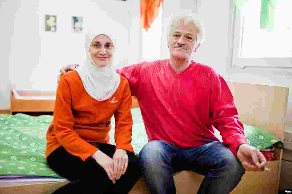 Walid Wadjukh served as a Syrian-Abkhaz volunteer in Abkhazia's 1992-1993 war. Last year, Wadjukh decided to move his family to Abkhazia. (V. Undritz for VOA)