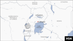 Ramani ya Uganda
