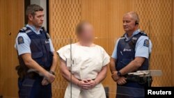 Lokacin da aka gurfanar da Tarraant a gaban kuliya a New Zealand