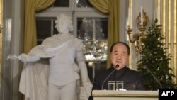 諾貝爾文學獎得主莫言。（資料圖片）