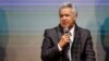 El presidente de Ecuador, Lenín Moreno, en una rueda de prensa en Quito en enero del 2020.