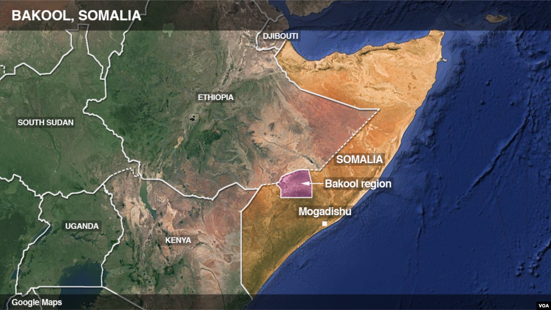 Ramani ya Somalia