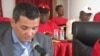 Rui Falcão, porta-voz do MPLA, no Namibe