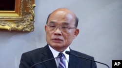 台灣行政院長蘇貞昌（資料照片）