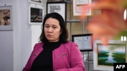 Nhà hoạt động môi trường Ngụy Thị Khanh.