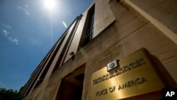 FILE - The Wilbur J. Cohen VOA Building in Washington.