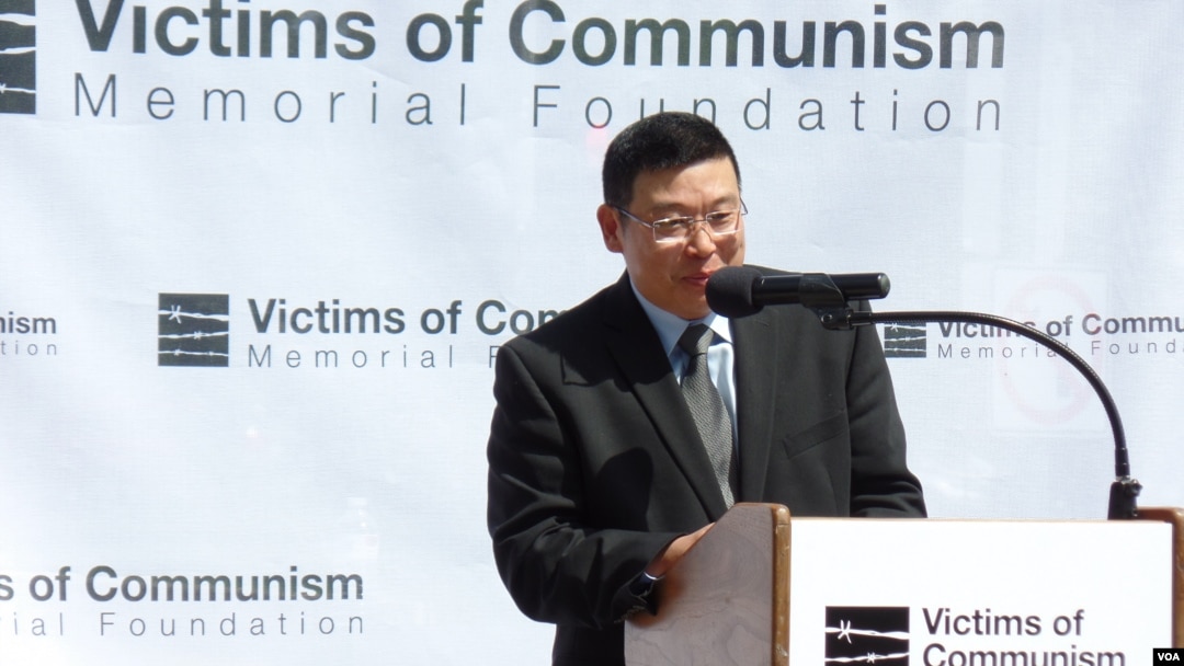 流亡美國的八九民運參與者楊建利資料照