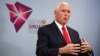 U.S. Vice President Mike Pence speaks during a news conference at the ASEAN Summit in Singapore, Nov. 15, 2018.