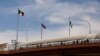 El puente internacional Lerdo Stanton, por donde pasan desde Texas a México los inmigrantes indocumentados que son deportados desde Estados Unidos, fotografiado el 5 de abril de 2021.