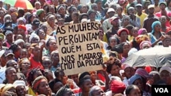 Imagem de arquivo - Manifestação no Cafunfo