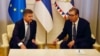 Miroslav Lajčak i Aleksandar Vučić tokom susreta u Beogradu (Foto: (Foto: Twitter/@miroslavlajcak)