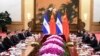 China y El Salvador firmaron una serie de acuerdos de cooperación no reembolsable que permitirá la realización de varias obras de infraestructura en el país centroamericano a cambio del apoyo de este a China acerca de su soberanía sobre Taiwán. Foto AP.