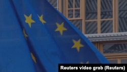 Arhiva - Zastava EU u Briselu, Belgija